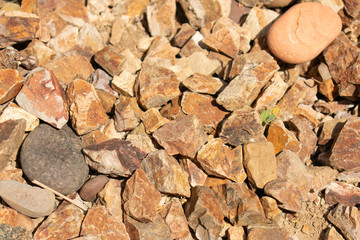 Abstract texture of rocks