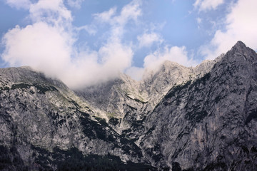 A view of the Austrian Mountains