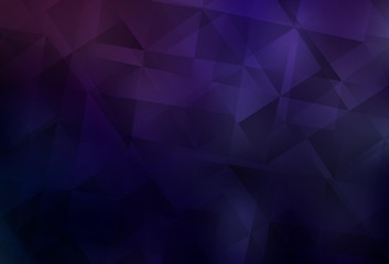 Dark Purple vector low poly texture.