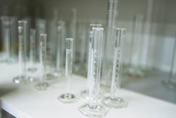 test tubes in laboratory