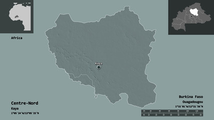 Centre-Nord, region of Burkina Faso,. Previews. Administrative