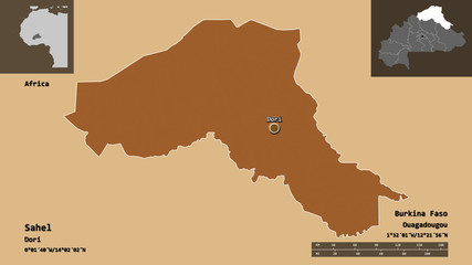 Sahel, region of Burkina Faso,. Previews. Pattern