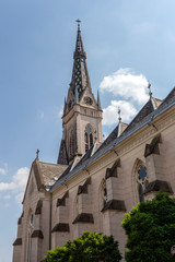 Fototapeta na wymiar Sacred Heart Church in Koszeg, Hungary