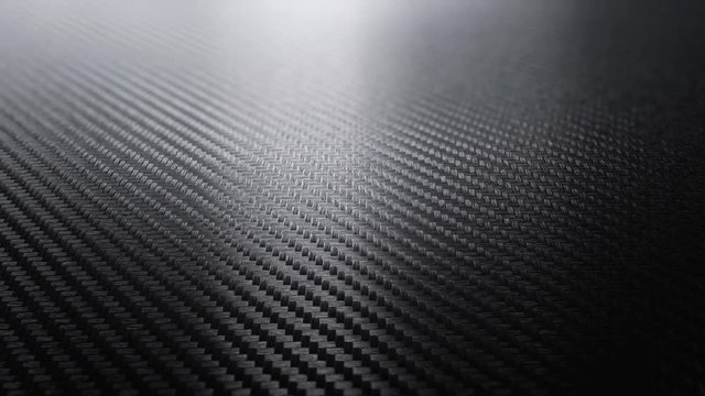 Carbon black metallic pattern background seamless motion loop. 3D animation