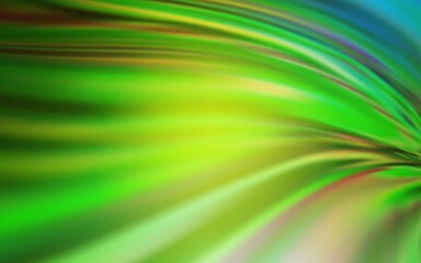 Light Green, Yellow vector glossy abstract backdrop. Colorful illustration in abstract style with gradient. New way of your design.