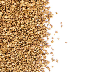 Gold granules border