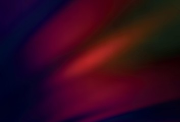 Dark Green, Red vector glossy abstract backdrop.