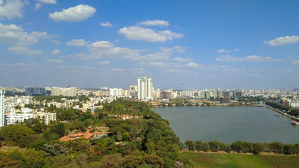 Lake view of north Bangalore