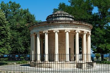 Fototapeta premium The Maitland Monument in Corfu town of Corfu island in Greece