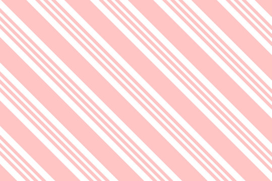Diagonal stripes vector background, candy cane pattern. Cute Christmas design.