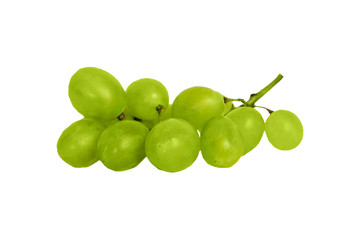 Grapes on white background, isolated 