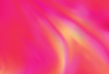Light Red, Yellow vector abstract blurred background.