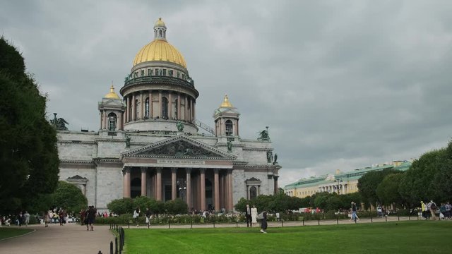 Saint Petersburg. Saint Isaac's Cathedral. Museums of Petersburg. St. Isaac's Square. Summer in St. Petersburg. 