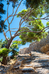 Fototapeta na wymiar Leprainsel Spinalonga auf Kreta