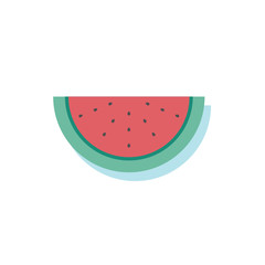 Watermelon Fruit Vector Illustration Background