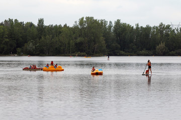 location de kayak sur le lac