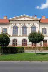Classicist building in Szombathely, Hungary