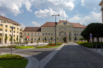 Fototapeta na wymiar County Hall in Szombathely, Hungary
