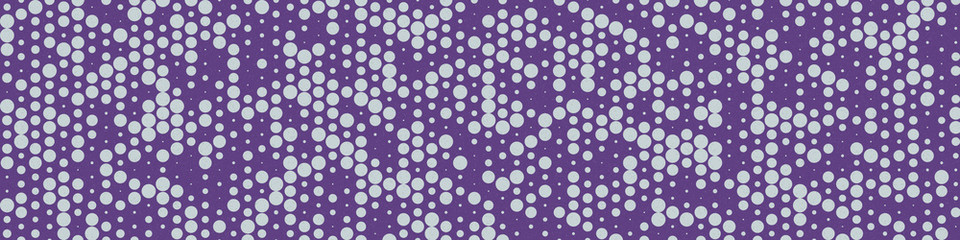 Abstract Color Halftone Dots generative art background illustration