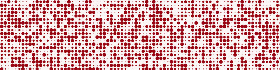 Abstract Color Halftone Dots generative art background illustration