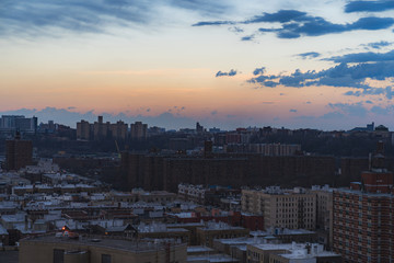 New York residential sunsets 