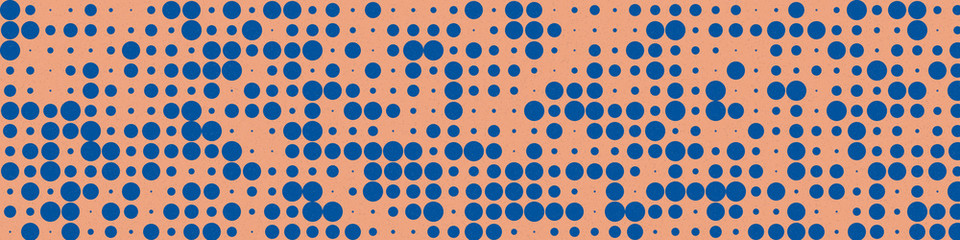 Abstract Color Halftone Dots generative art background illustration