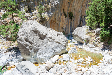 Samaria Schlucht auf Kreta