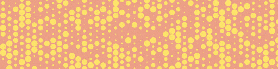 Abstract Color Halftone Dots generative art background illustration