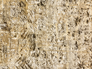 Abstract background of the old wall of black natural stone with cracks and scratches. Landscape style. Great background or texture.