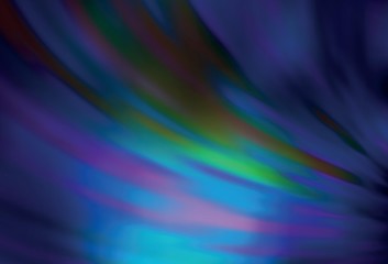 Dark Blue, Green vector blurred background.