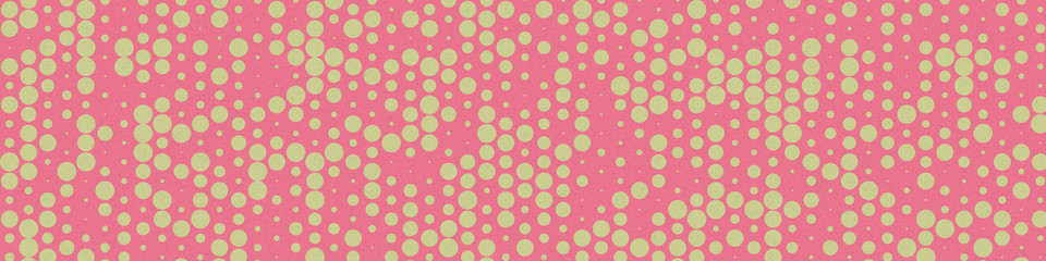 Abstract Color Halftone Dots generative art background illustration