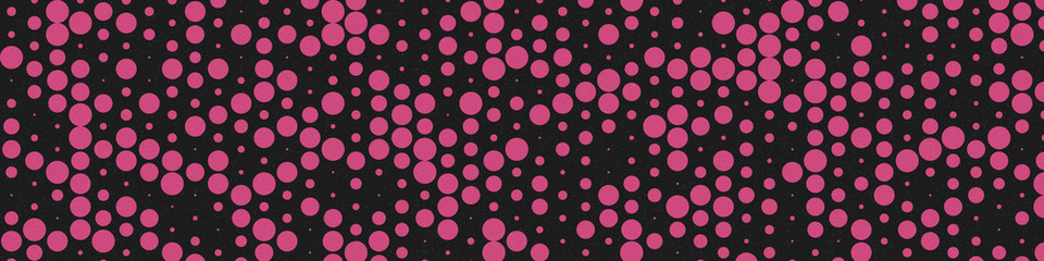 Abstract Color Halftone Dots generative art background illustration