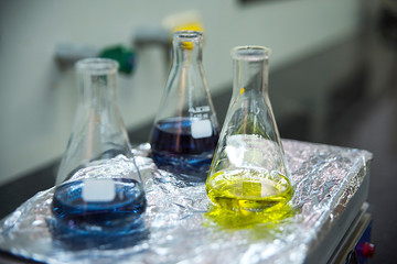 chemical laboratory glassware