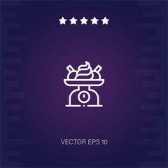 food vector icon modern illustration