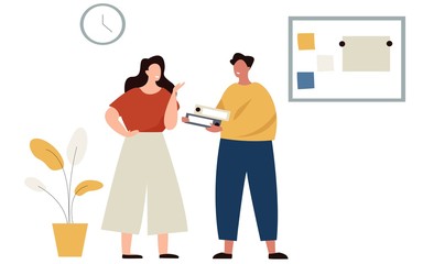 Chat between employers