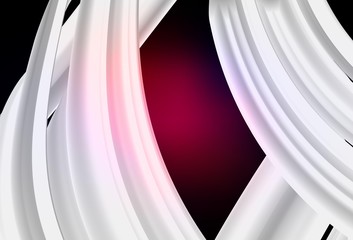 Dark Pink, Red vector abstract blurred background.