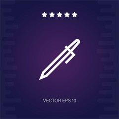 pen vector icon modern illustration