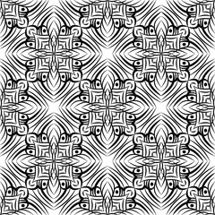 Ornamental mandala design abstract background. Seamless pattern