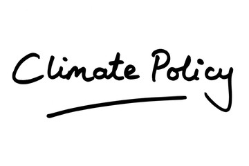 Fototapeta na wymiar Climate Policy
