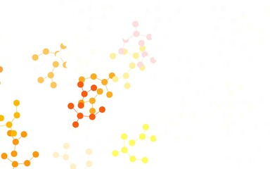 Light Green, Red vector texture with artificial intelligence concept.