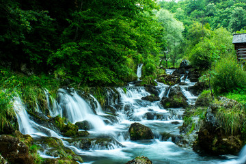 Waterfall in Bosina and Herzegovina called Slapovi