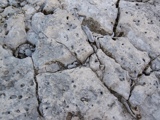 A stone wall texture