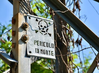 Sign of danger