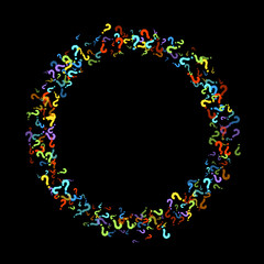 Question marks Quiz, doubt poll query public poll.