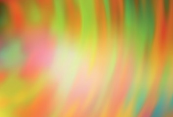 Obraz premium Dark Yellow vector abstract blurred background.