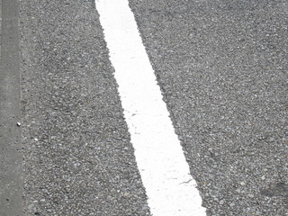 道路の白線