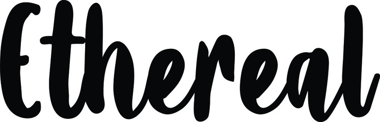 Obraz premium Beautiful Synonyms text. Only one single word. Printable graphic tee. Design doodle for print. Vector illustration. Colorful. Hand drawn calligraphy style. Black and white