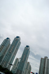 Fototapeta na wymiar modern city's skyline of building 