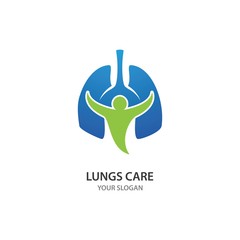 Lungs illustration vector