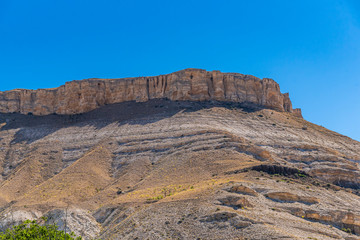 Panoramic view of Gurun Canyon Sivas in Turkey